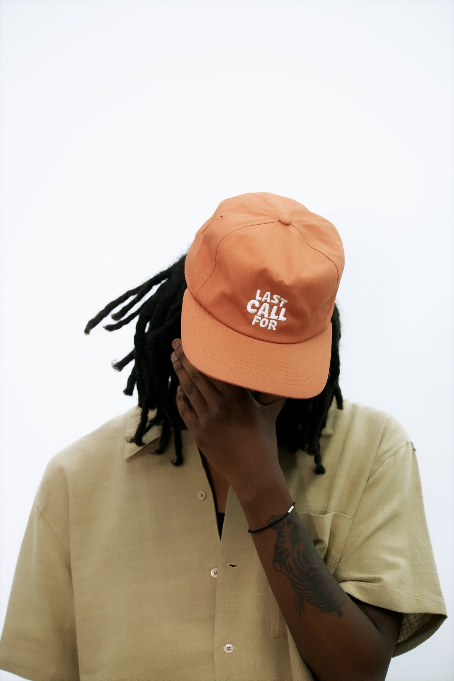 Terracotta "Last Call For" Cotton Cap