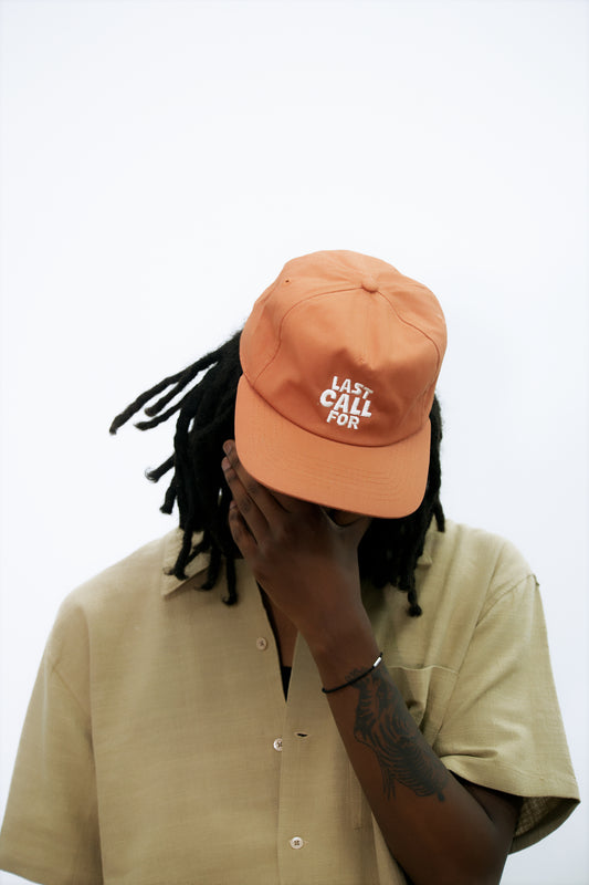 Terracotta "Last Call For" Cotton Cap