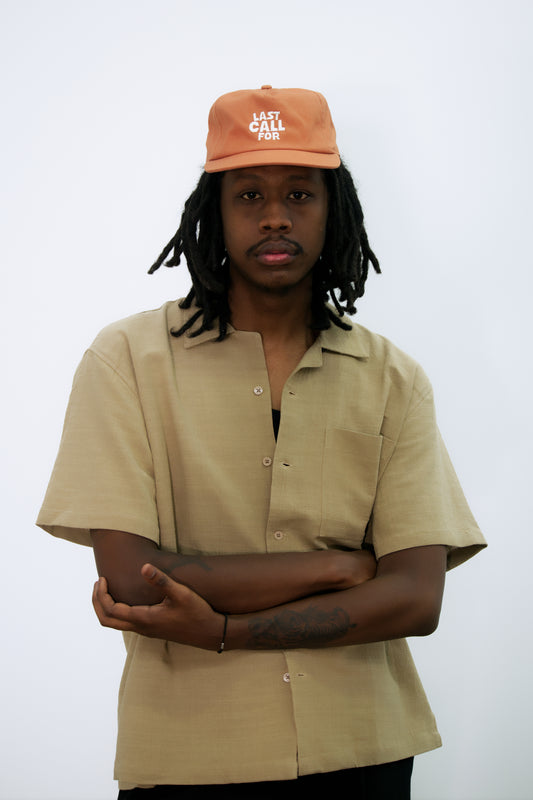 Terracotta "Last Call For" Cotton Cap