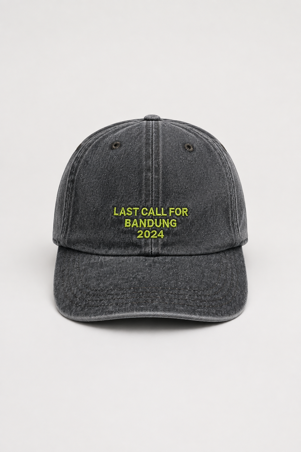 LOGO BANDUNG CAP BLACK / EVENING PRIMROSE 13-0651 TPG par Last Call For — packshot 01