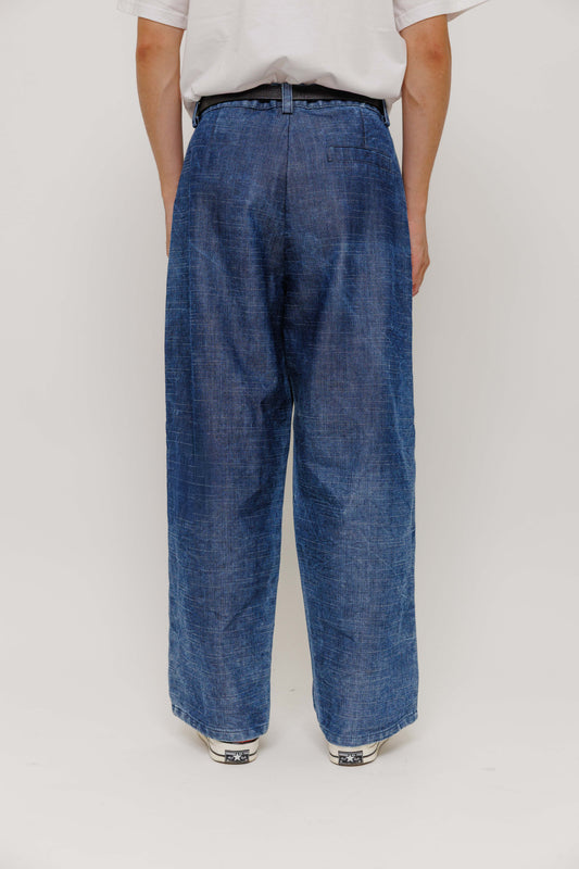 Pantalon Deiba — Denim par Last Call For — photo portée 04