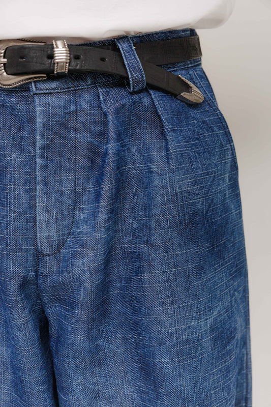 Pantalon Deiba — Denim par Last Call For — photo portée 06