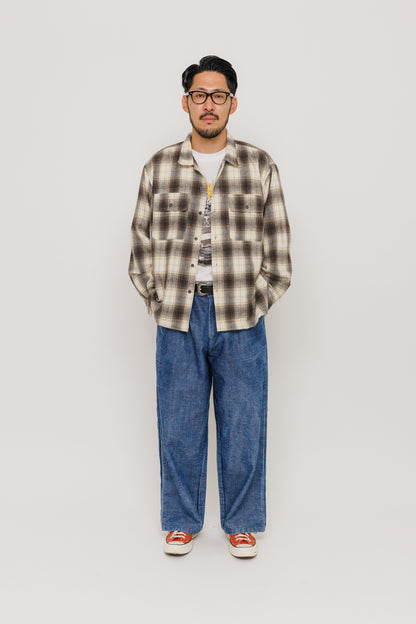 Pantalon Deiba — Denim par Last Call For — photo portée 09