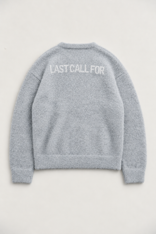 Pull Meribel — Grey 27 / White 25 par Last Call For — packshot 01