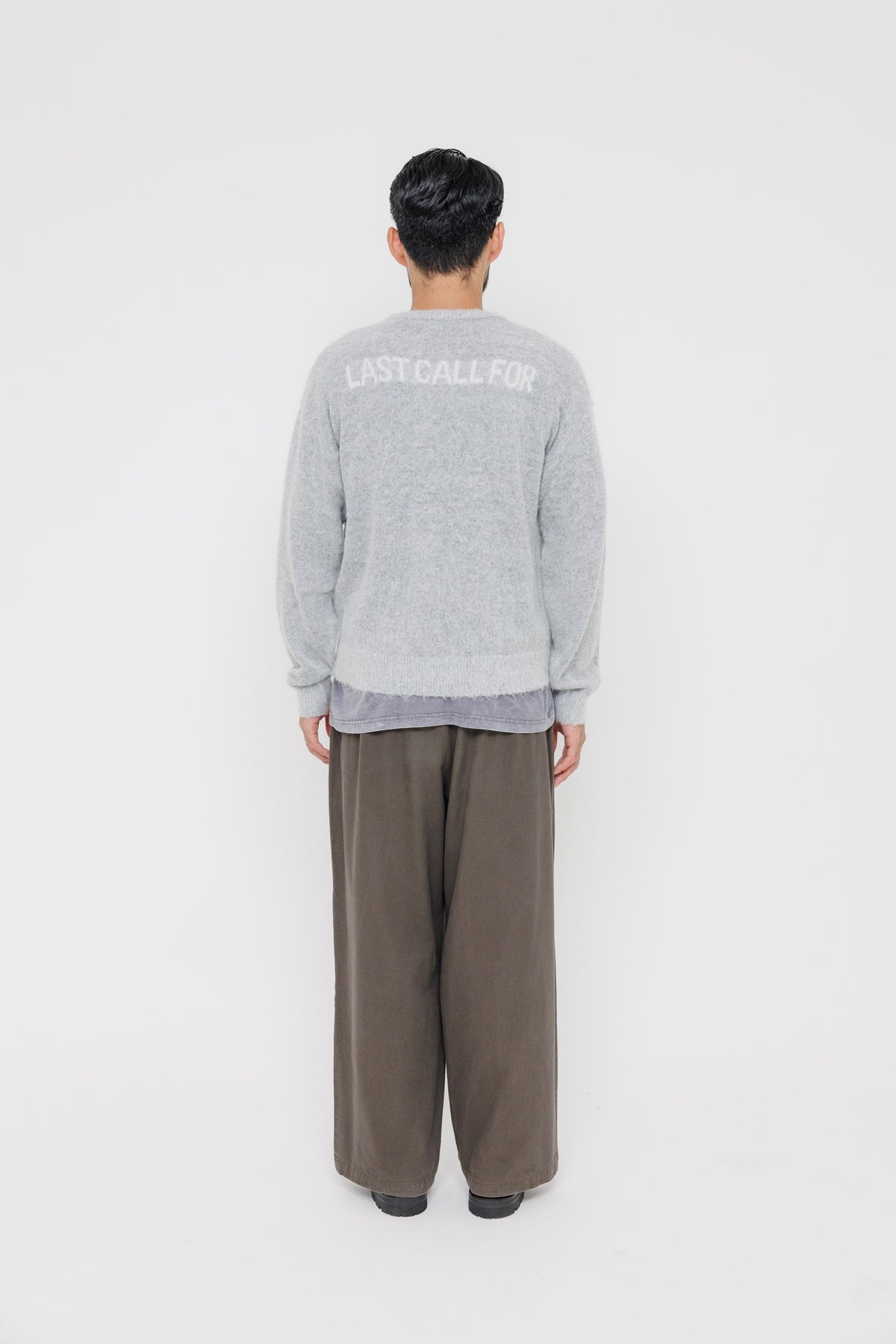 Pull Meribel — Grey 27 / White 25 par Last Call For — photo portée 08