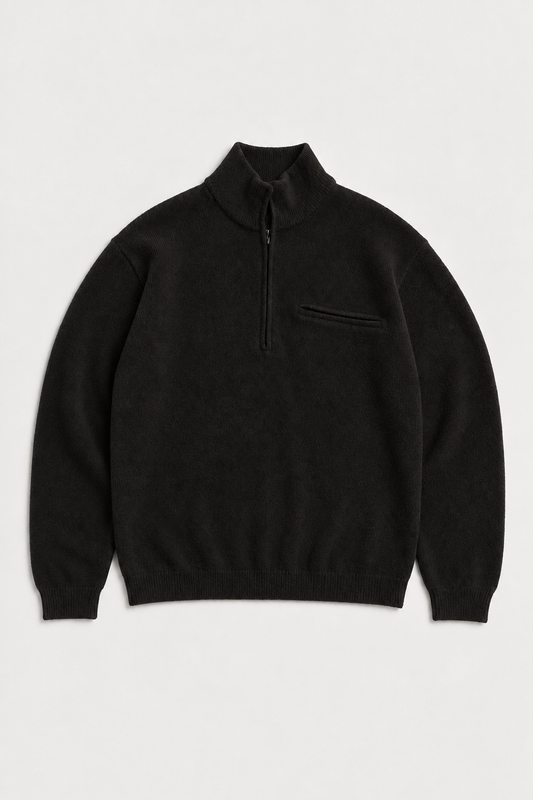 Pull Zip Trucker — Black par Last Call For — packshot 01