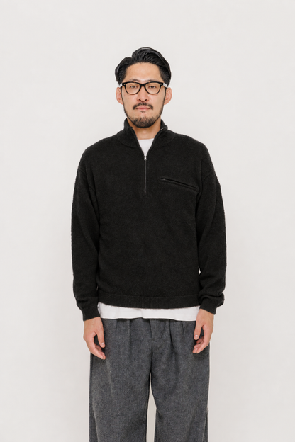 Pull Zip Trucker — Black par Last Call For — packshot 02