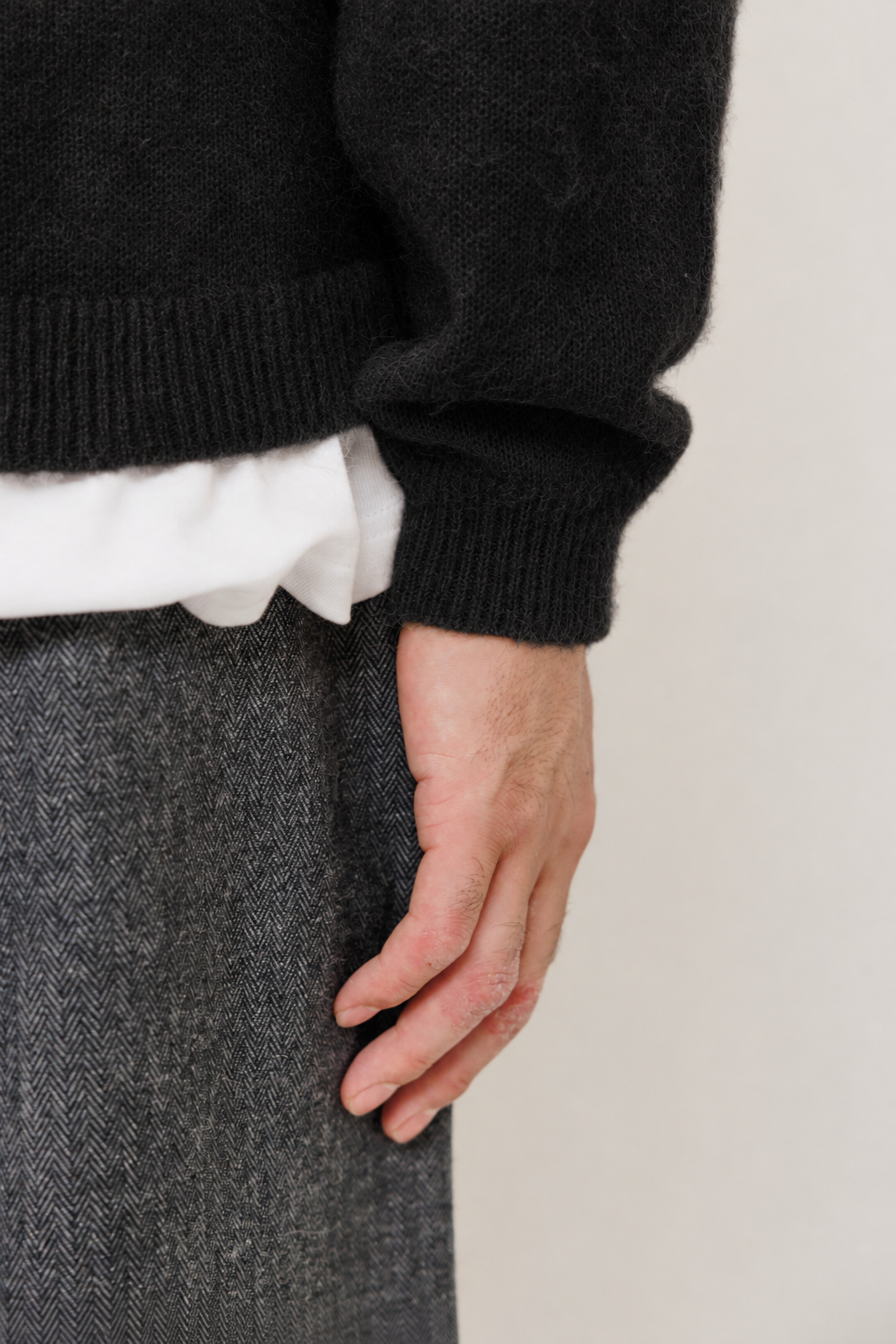 Pull Zip Trucker — Black par Last Call For — packshot 03