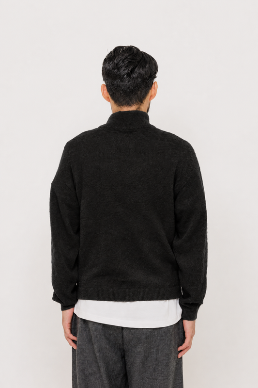Pull Zip Trucker — Black par Last Call For — packshot 04