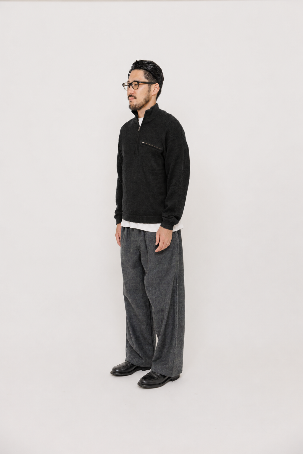 Pull Zip Trucker — Black par Last Call For — packshot 06