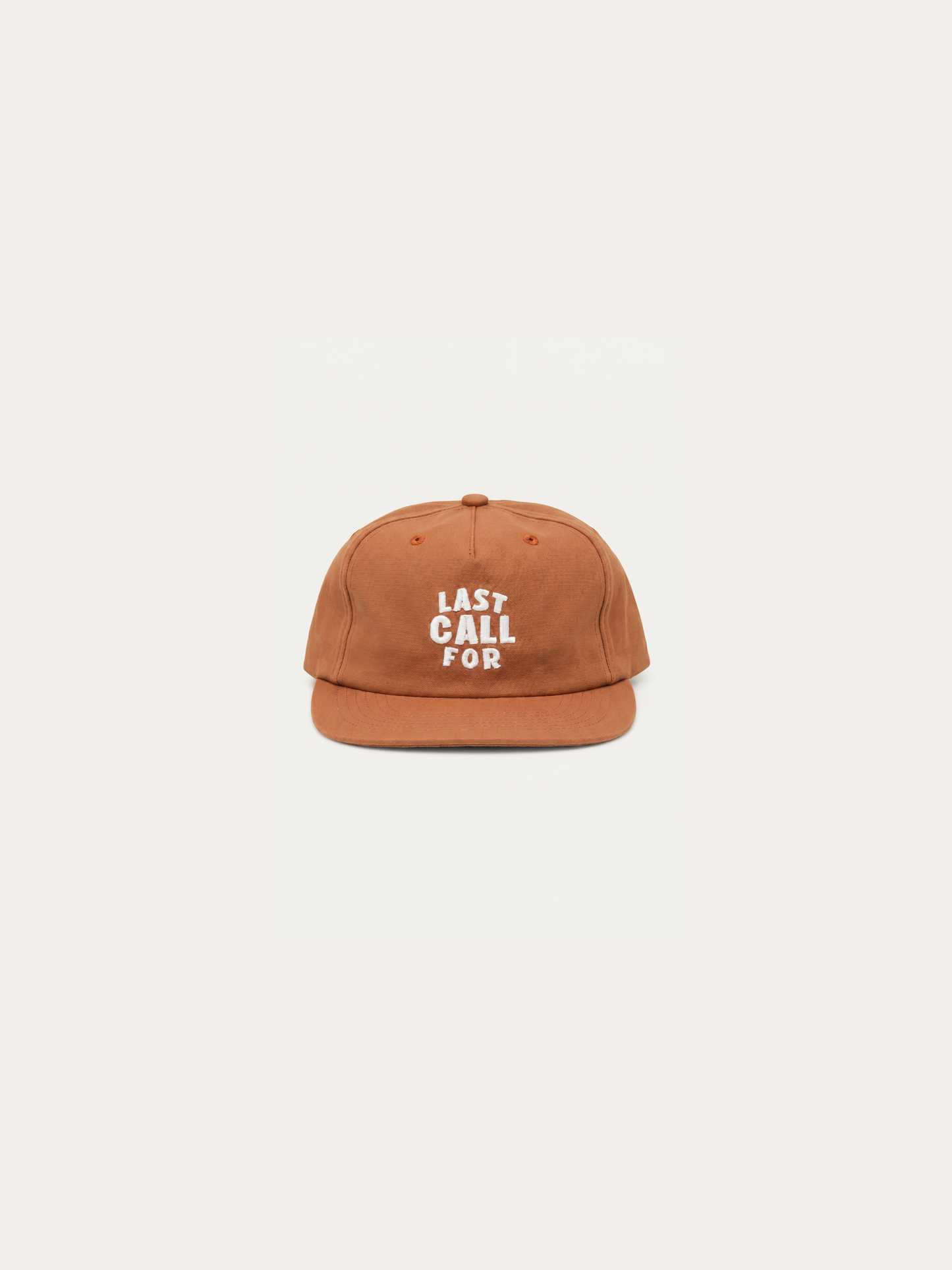 Terracotta "Last Call For" Cotton Cap