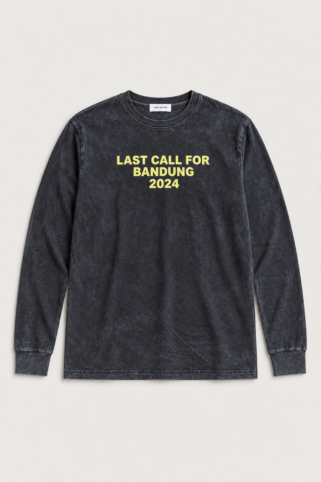 Tee-shirt Bandung — Black / Evening Primrose par Last Call For — packshot 01