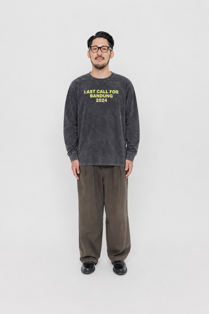 Tee-shirt Bandung — Black / Evening Primrose par Last Call For — packshot 03