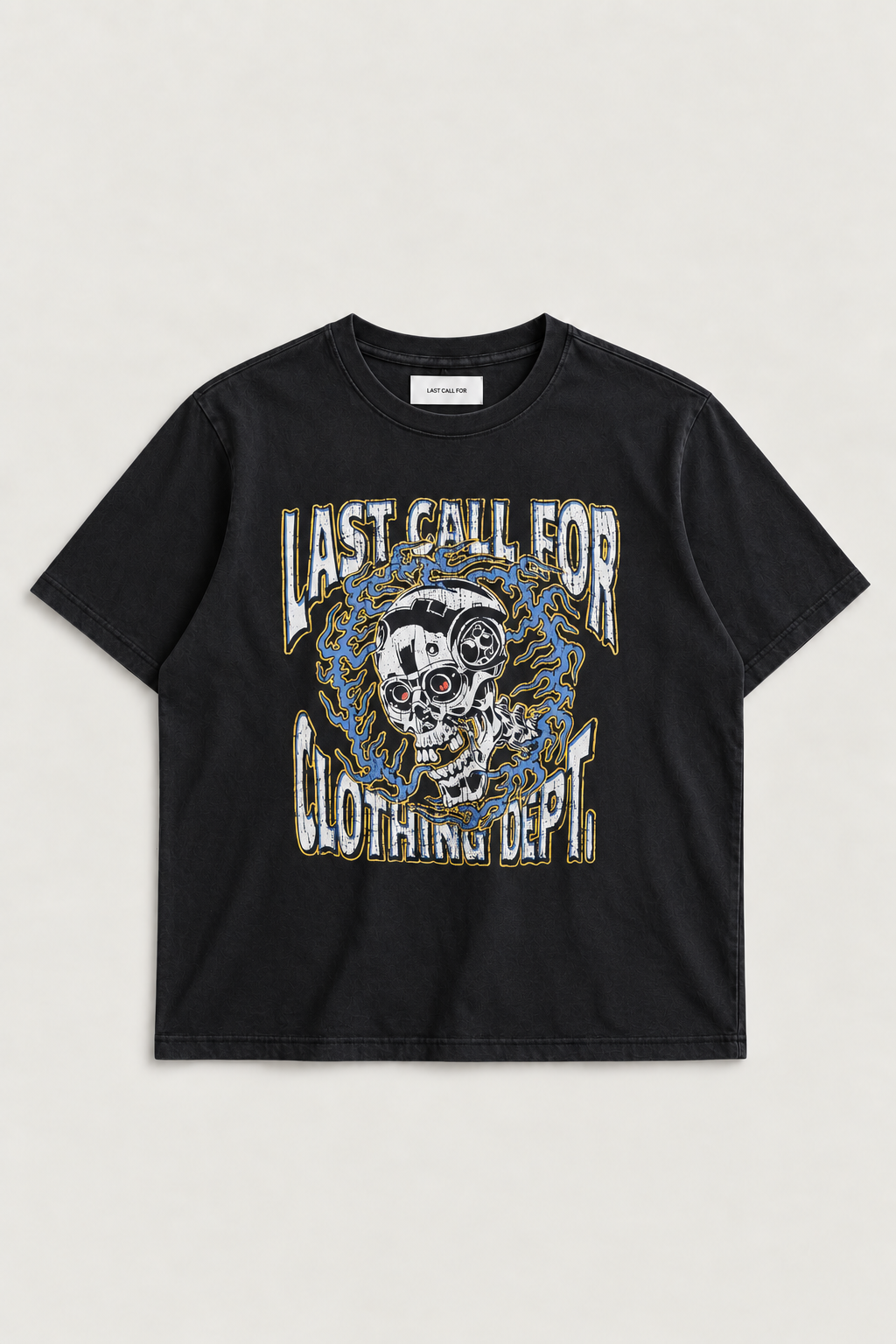 Tee-shirt BOT — Black par Last Call For — packshot 01