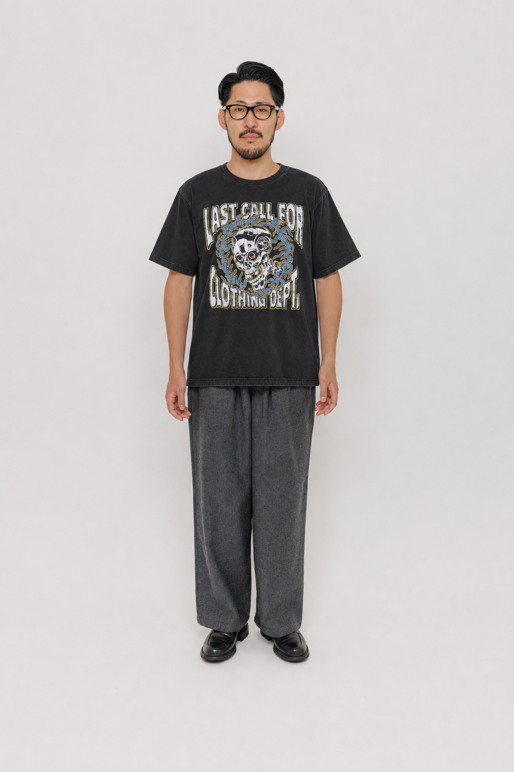 Tee-shirt BOT — Black par Last Call For — packshot 03