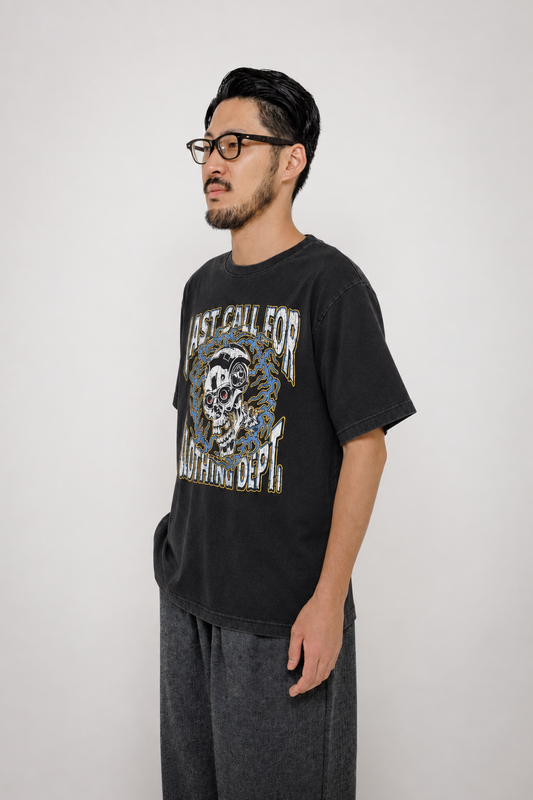 Tee-shirt BOT — Black par Last Call For — packshot 04