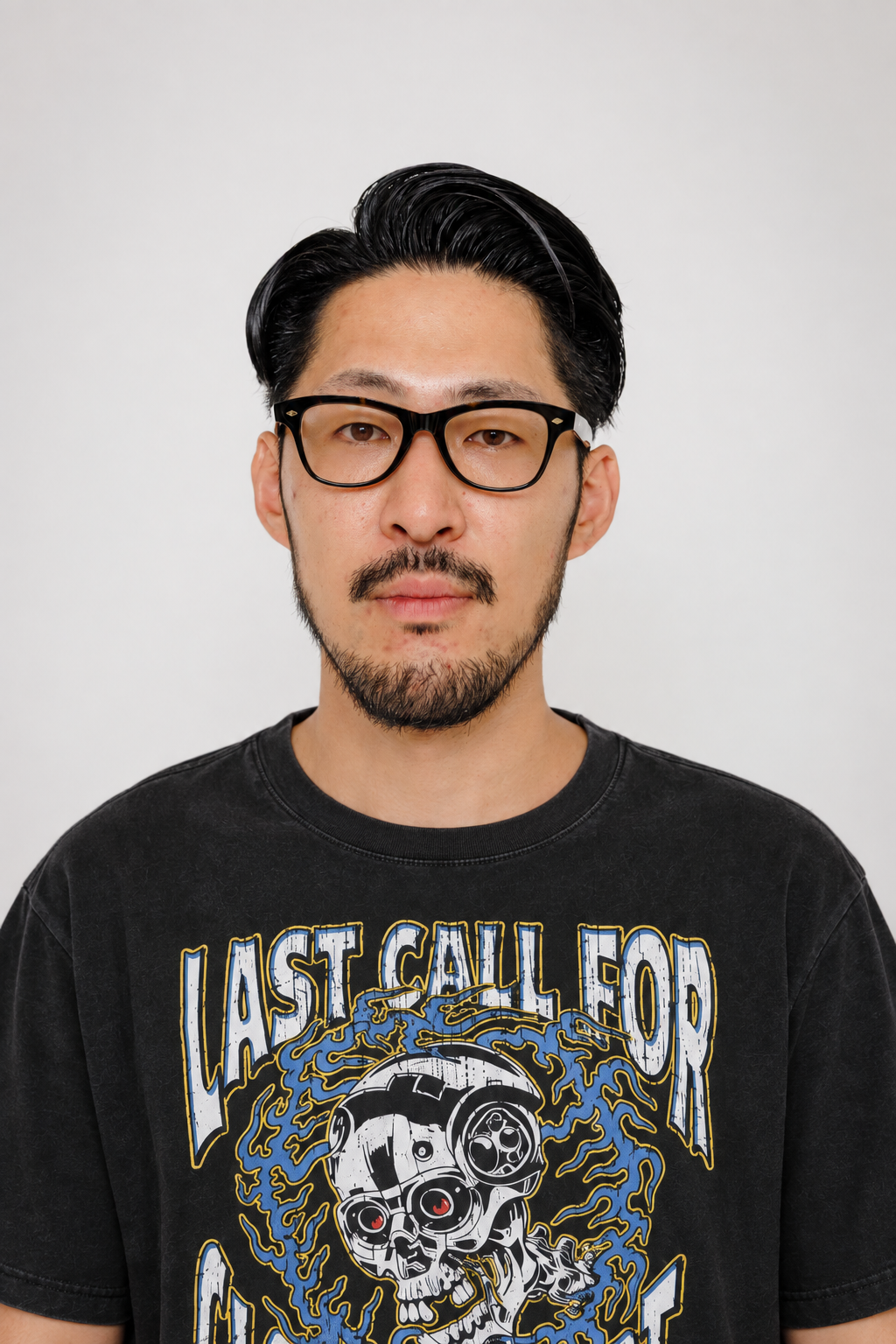 Tee-shirt BOT — Black par Last Call For — packshot 05
