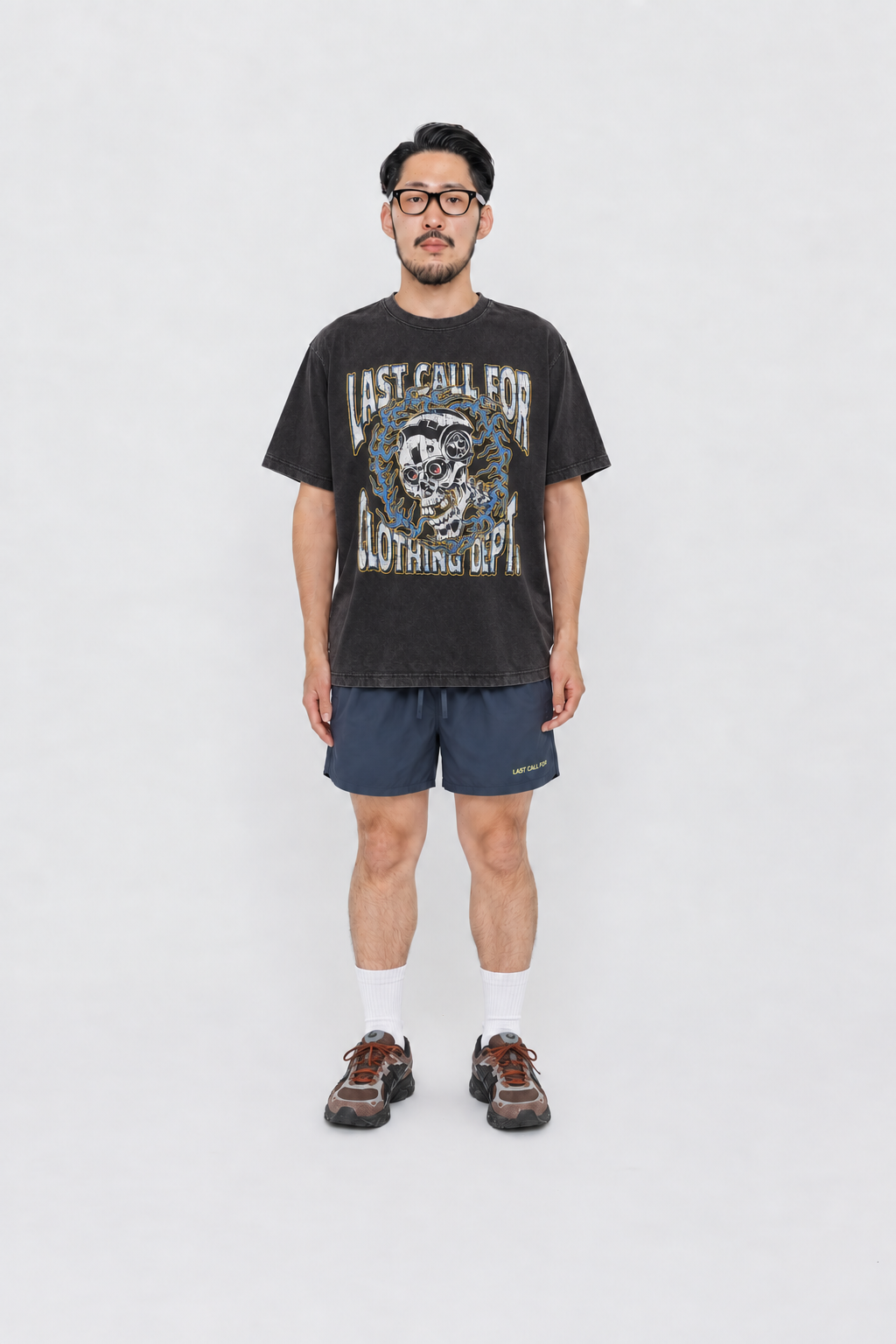 TEE SHIRT BOT MC BLACK par Last Call For — packshot 05