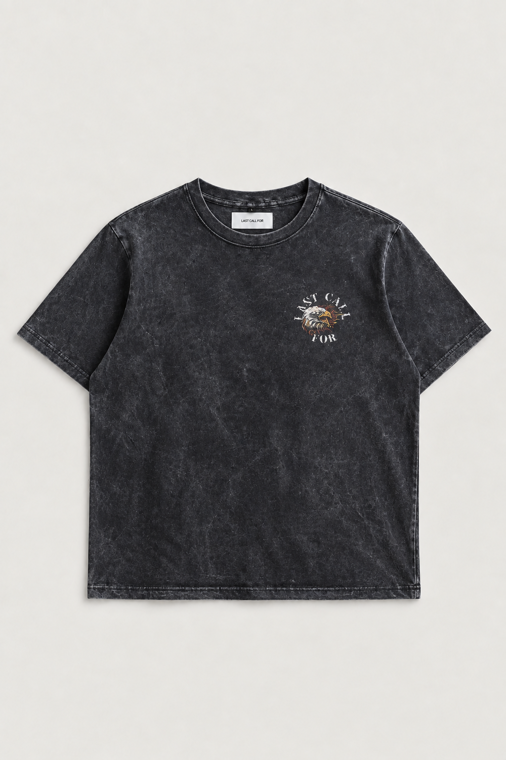 Tee-shirt Eagles — Black par Last Call For — packshot 01