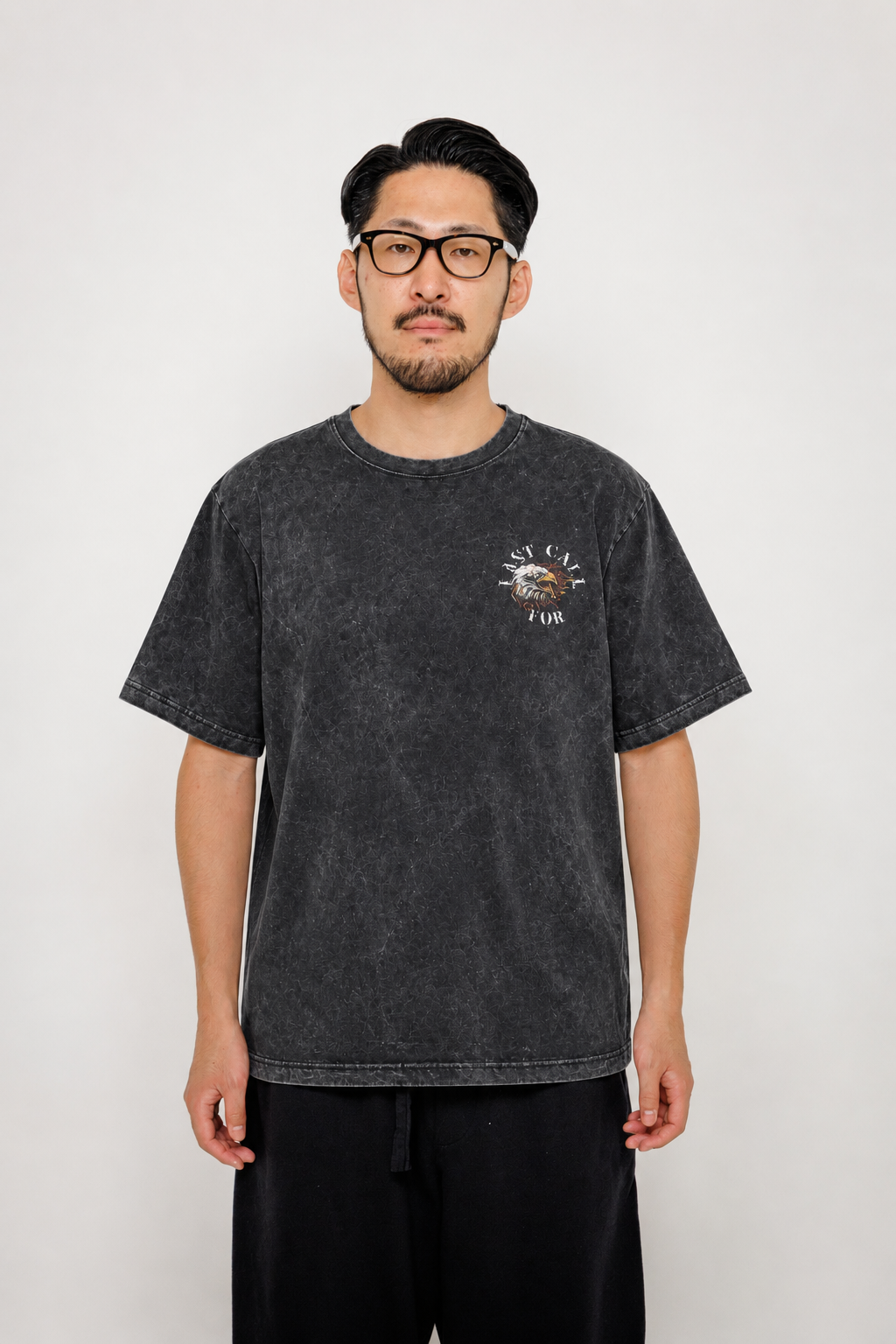 Tee-shirt Eagles — Black par Last Call For — packshot 02