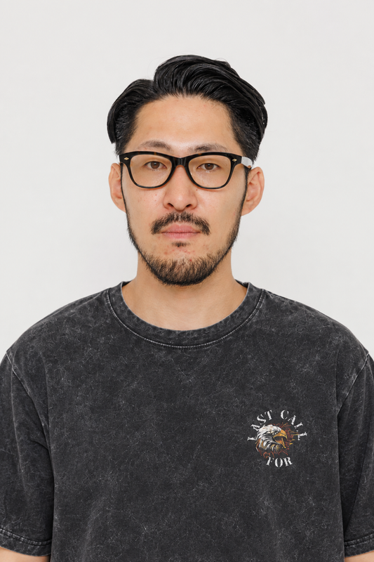 Tee-shirt Eagles — Black par Last Call For — packshot 03