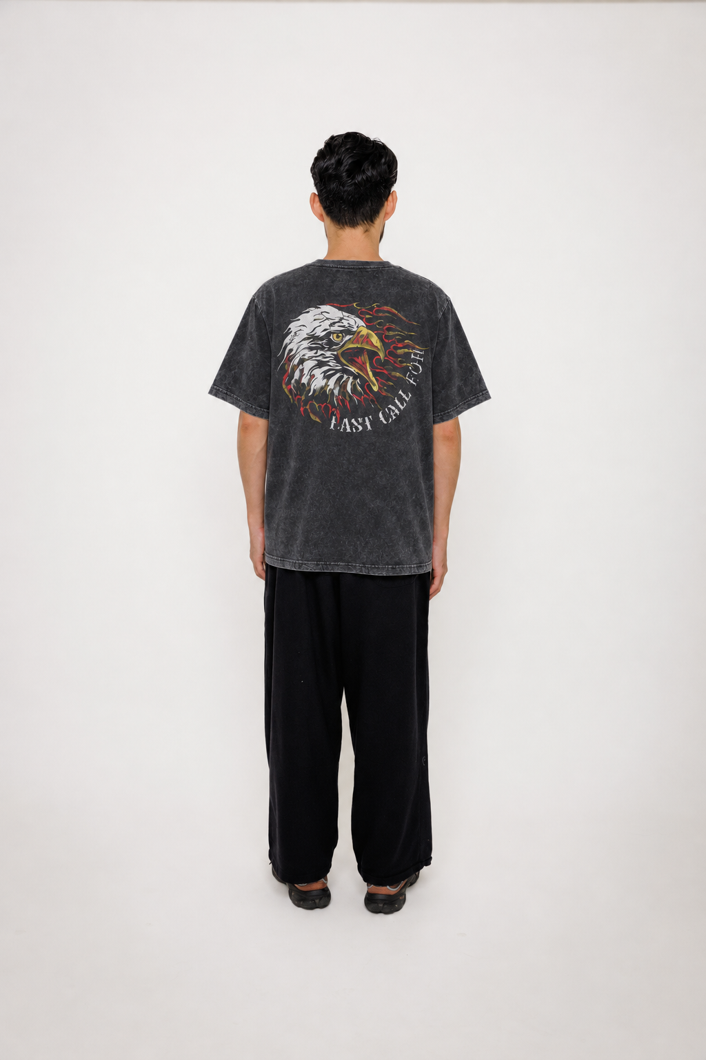 Tee-shirt Eagles — Black par Last Call For — packshot 04