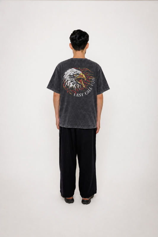 Tee-shirt Eagles — Black par Last Call For — packshot 04