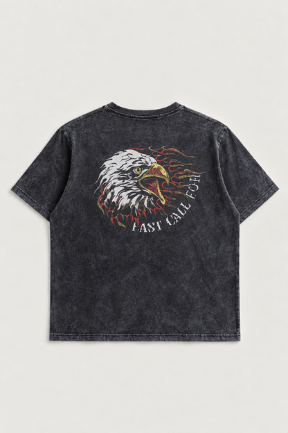 Tee-shirt Eagles — Black par Last Call For — packshot 06