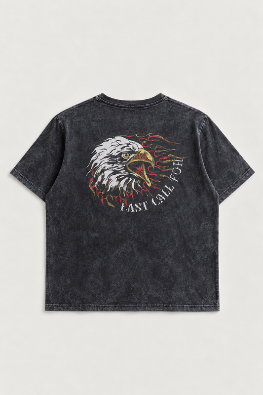Tee-shirt Eagles — Black par Last Call For — packshot 06