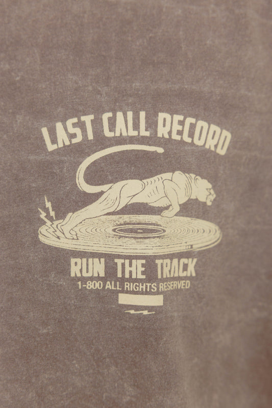 TEE SHIRT LAST CALL RECORD MC WHITE / FALCON 18-1304TPG par Last Call For — photo portée 03