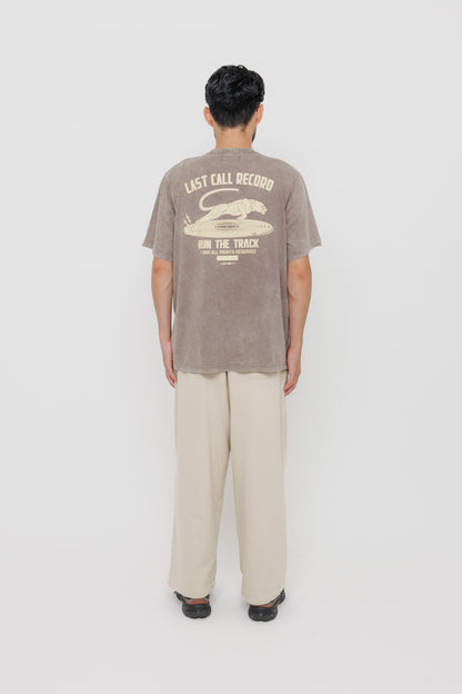 TEE SHIRT LAST CALL RECORD MC WHITE / FALCON 18-1304TPG par Last Call For — photo portée 04