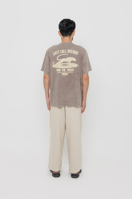 TEE SHIRT LAST CALL RECORD MC WHITE / FALCON 18-1304TPG par Last Call For — photo portée 04
