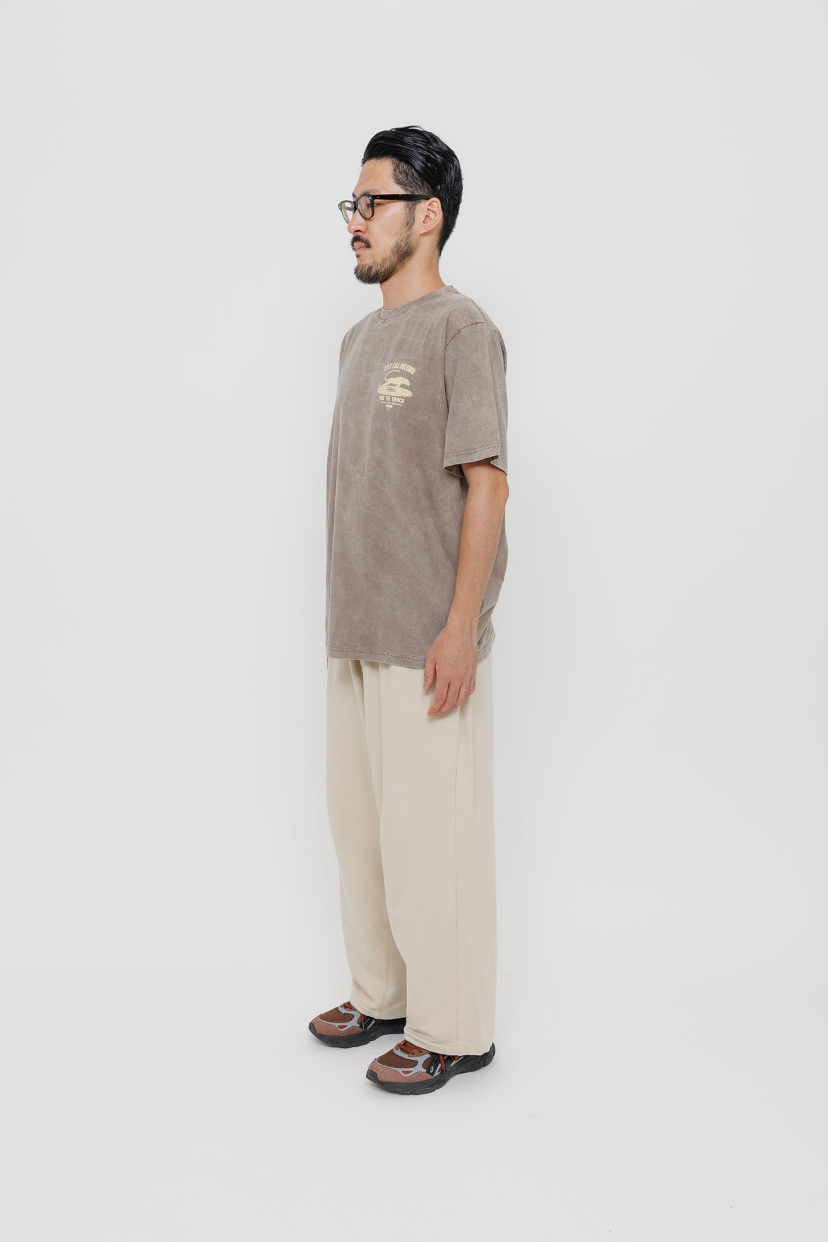 TEE SHIRT LAST CALL RECORD MC WHITE / FALCON 18-1304TPG par Last Call For — photo portée 08