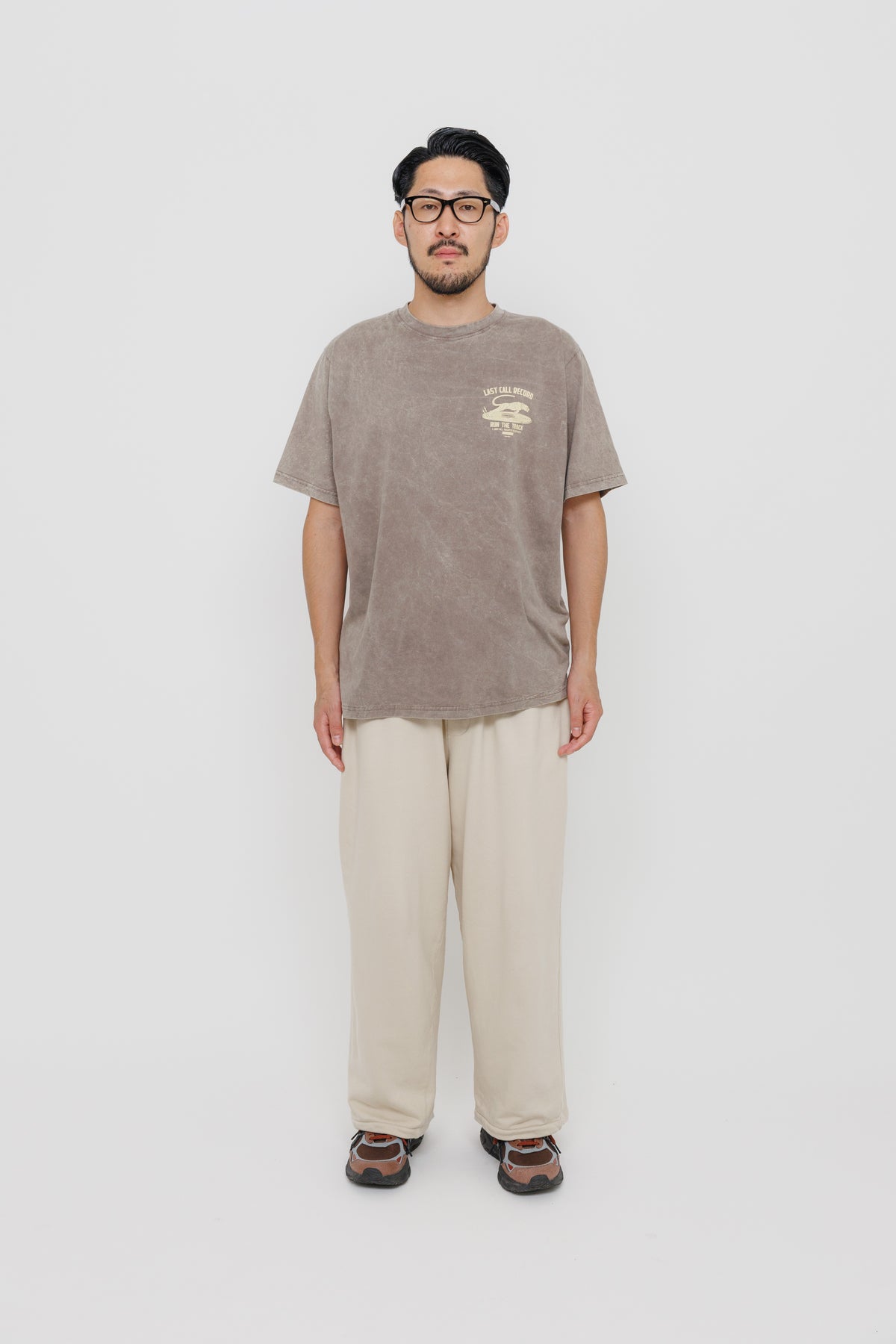 TEE SHIRT LAST CALL RECORD MC WHITE / FALCON 18-1304TPG par Last Call For — photo portée 10