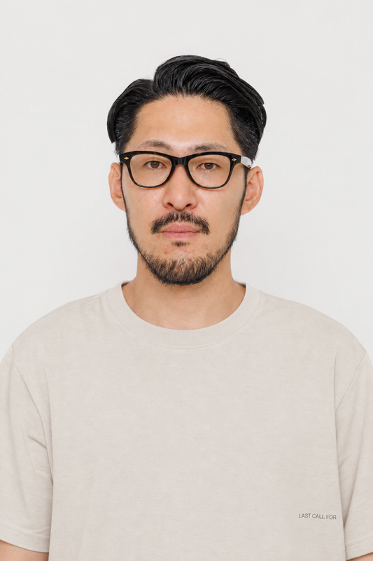 Tee-shirt Logo Box — Oldgrey / Vaporous Grey par Last Call For — packshot 05