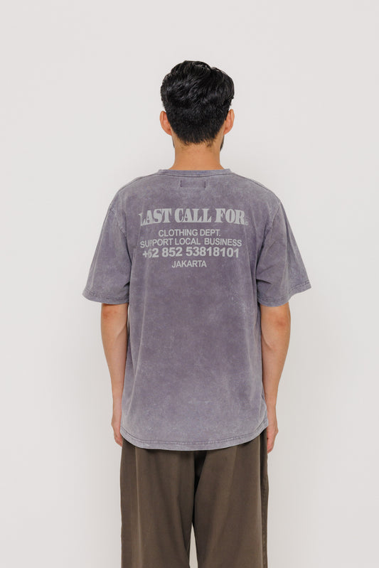 Tee-shirt Support Local Business — Grisswood par Last Call For — photo portée 03