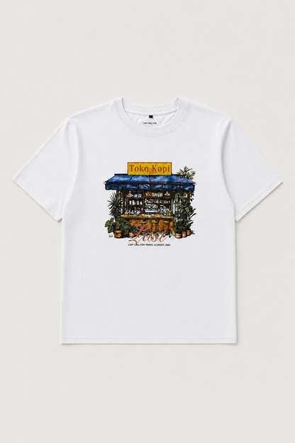 Tee-shirt Toko di Bali — White par Last Call For — packshot 01