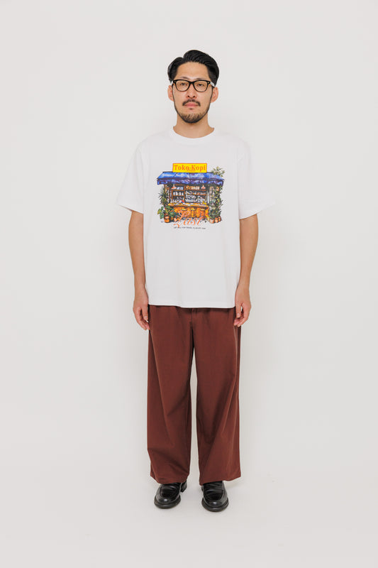 Tee-shirt Toko di Bali — White par Last Call For — photo portée 02