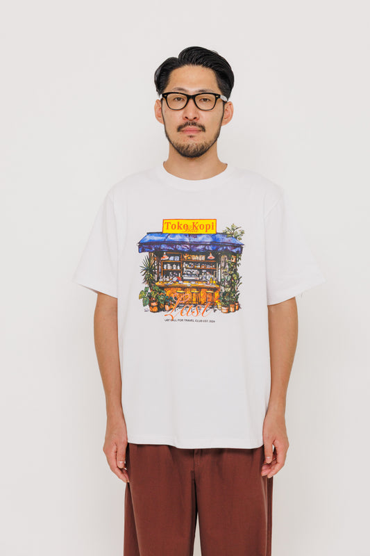 Tee-shirt Toko di Bali — White par Last Call For — photo portée 03