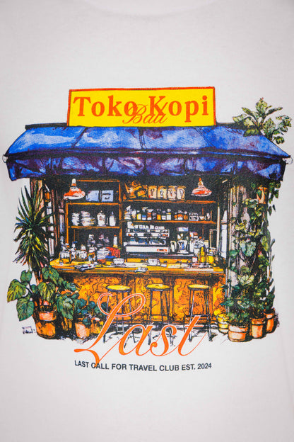 Tee-shirt Toko di Bali — White par Last Call For — photo portée 06