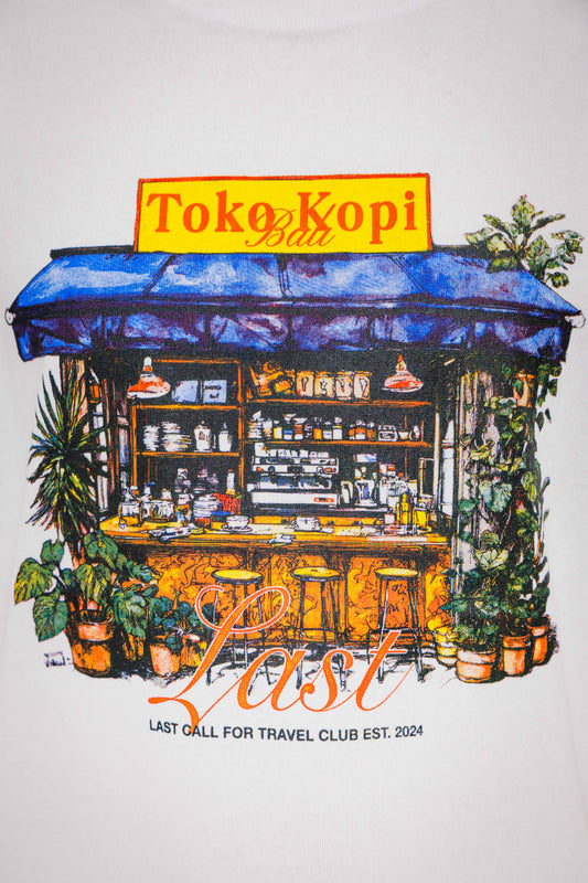 Tee-shirt Toko di Bali — White par Last Call For — photo portée 06