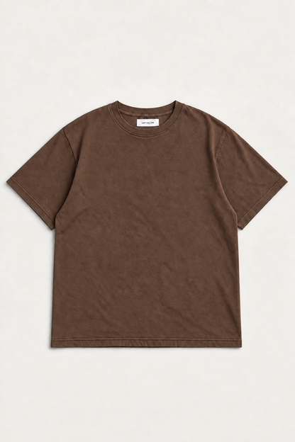 TEE SHIRT UMALAS EARTH BROWN par Last Call For — packshot 01