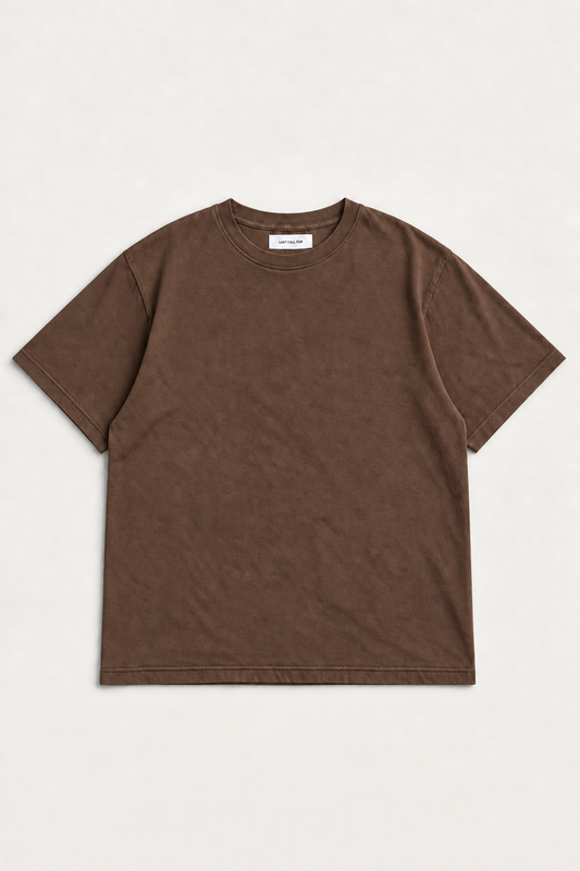 TEE SHIRT UMALAS EARTH BROWN par Last Call For — packshot 01