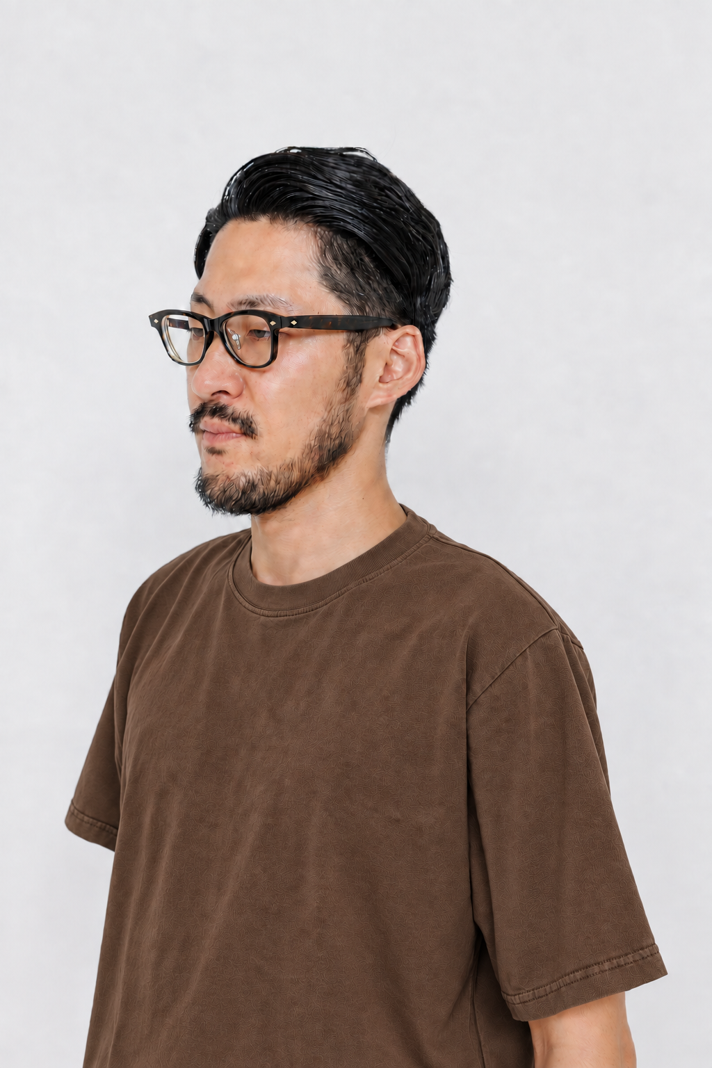 TEE SHIRT UMALAS EARTH BROWN par Last Call For — packshot 04