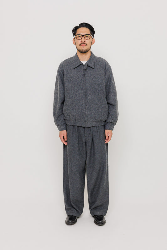 Veste Hinode — Grey par Last Call For — photo portée 03