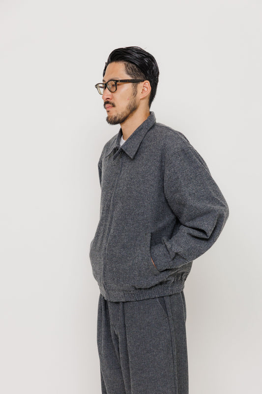 Veste Hinode — Grey par Last Call For — photo portée 06