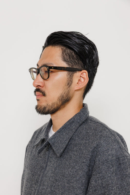 Veste Hinode — Grey par Last Call For — photo portée 08