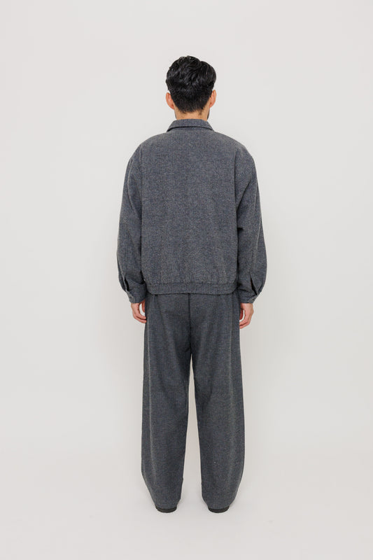 Veste Hinode — Grey par Last Call For — photo portée 09