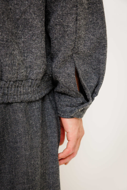 Veste Hinode — Grey par Last Call For — photo portée 10