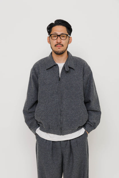 Veste Hinode — Grey par Last Call For — photo portée 11